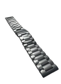 Watch Metal Stainless Steel Strap For Samsung Galaxy WATCH 3 45 / Galaxy Watch 46 / Gear S3.  Band Bracelet - Gray  - Image 2