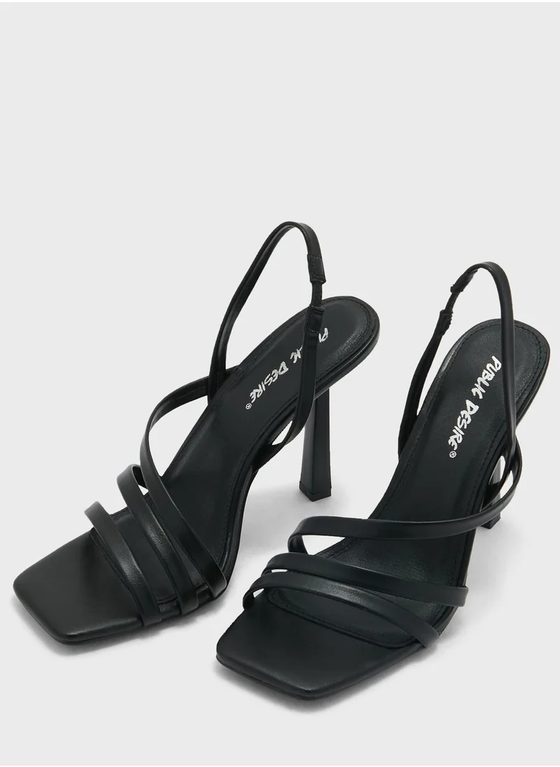 PUBLIC DESIRE Roxie High Heel Sandals