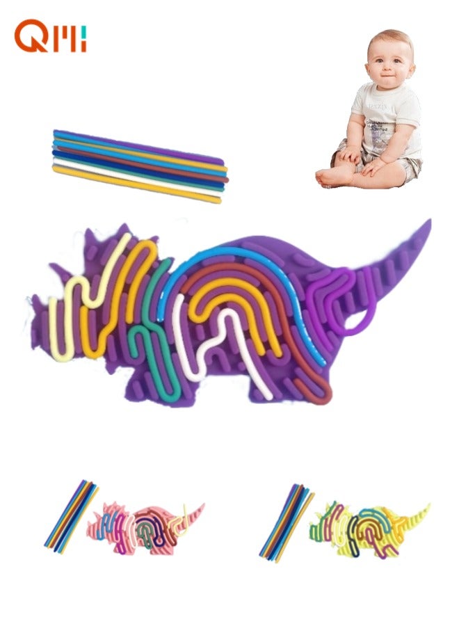 QMi Sensory Activity Board（Children's educational toys, silicone toys, suitable for children over 3 years old and adults）  - Image 1