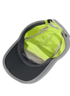 SYOSI Men Women Baseball Cap Reflective Folding Outdoor Hat Adjustable Unstructured Design UPF 50+ Sun Protection Sport Hats Unisex Baseball Cap  - Image 2
