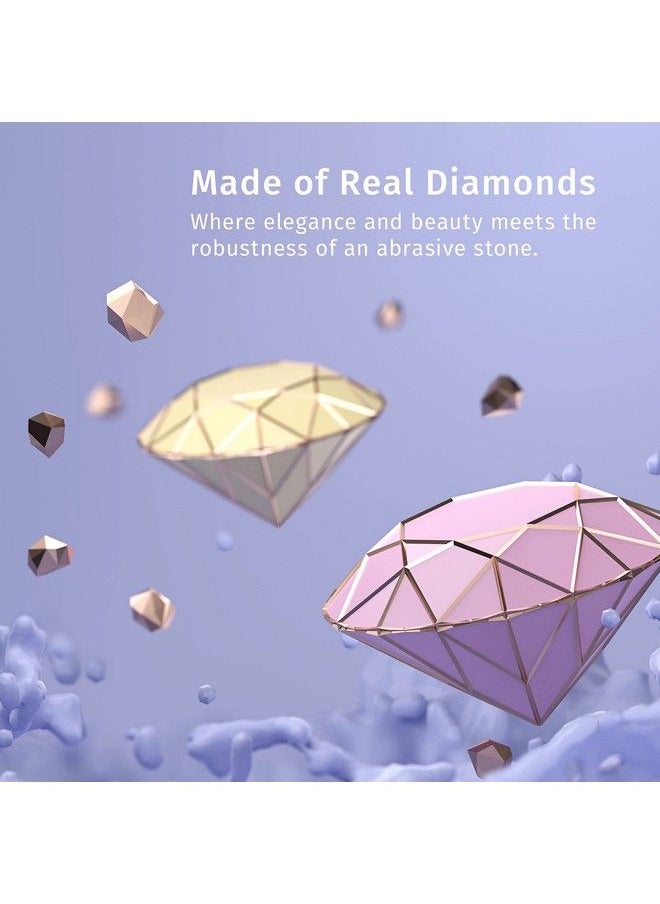 Diamancel - Luxury Diamond Nail File  #2 Medium Grit  For Most Average Thickness Fingernails Regular Size - Image 1