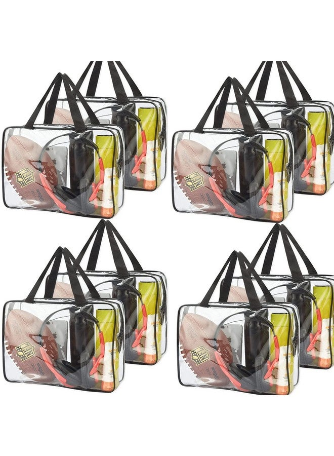 TASMAX Transparent Storage Bags for Wardrobe - Saree Covers, Clothes Organizer, Large Plastic Bags for Clothes (Pack of 2) - Image 1