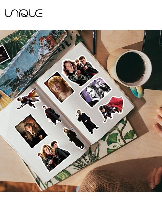 Unique - Stickers, Harry Potter Waterproof Stickers 50 pieces - Laptop Decals, Water Bottles, Etc - Gifts for Children and teenagers - Image 1