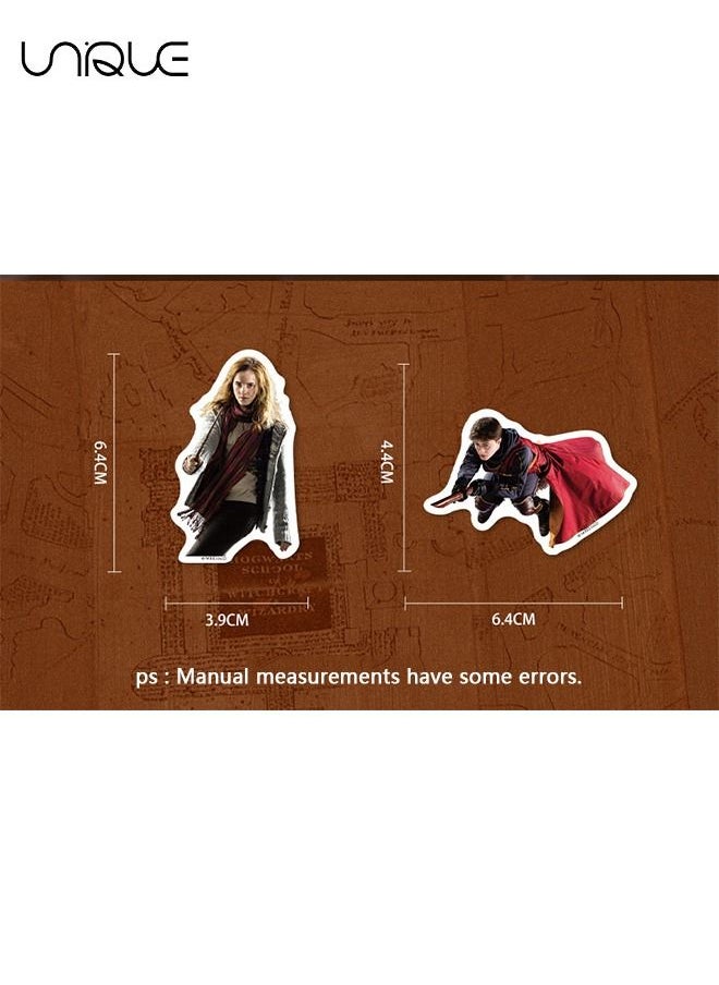 Unique - Stickers, Harry Potter Waterproof Stickers 50 pieces - Laptop Decals, Water Bottles, Etc - Gifts for Children and teenagers - Image 1
