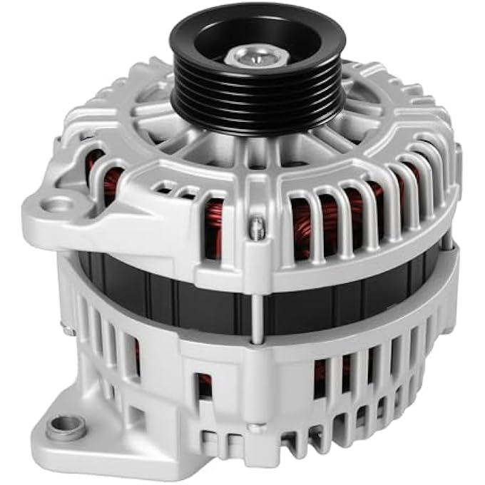 Autodevil 13826 Alternator Fit for 03-07 Murano 3.5L, for 02-03 Maxima 3.5L, for 95-00 Maxima 3.0L, for 98-00 I30 3.0L, for 02-04 I35 3.5L, 110Amp 12V High Output Alternator 13826N 13639 ALT-3212 - Image 1