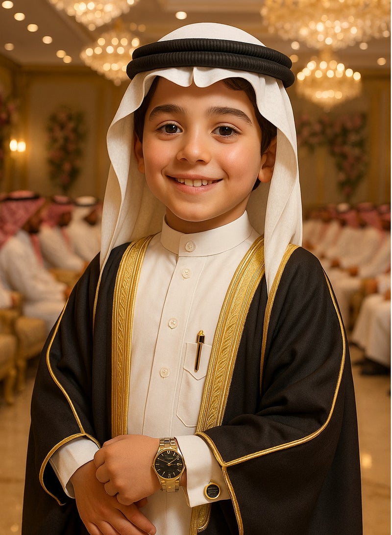 Complete Boys Gift Set - Waterproof Boys Watch; Practical Kids Watch, with Luxury Boys Dress Pen, Boys Dress Pen and Stylish Boys Cufflinks - Elegant Boys Watch, Distinctive Boys Watch, Modern Boys Watch, Perfect Gift for Boys (Boys Gift, Boys Gifts, Boys Gifts) - Image 5