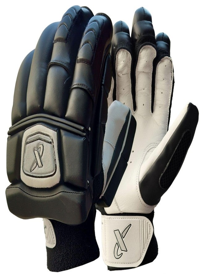 THRAX Pursuit (Exclusive) Cricket Batting Gloves Black Color (Mens Size Left-Handed) - Image 2