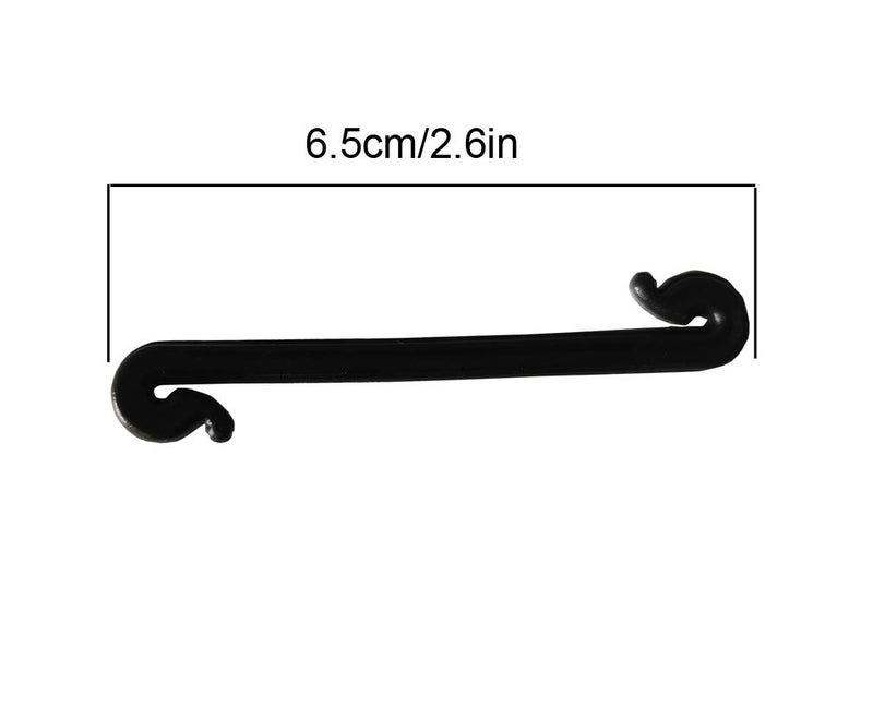 SUSUB 200PCS Grape Trellis Kiwi Grape Stem Vine Clips Grape Ties Garden Plant Support Clips Holder Fruit Buckles Hooks Fixed Fork Vine Training Grow Ties Staking Twine - Image 2