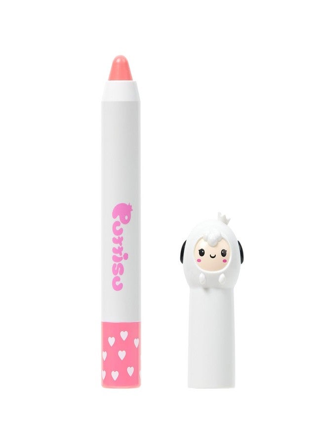 Puttisu Butter Lip Crayon #08 Strawberry Cream - Image 1