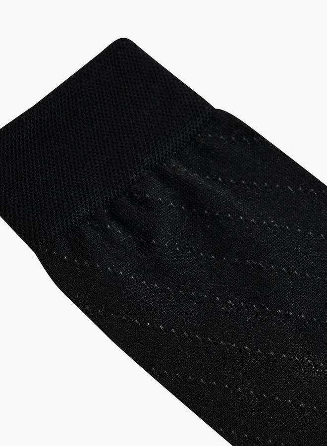 DUCHINI BLACK Men Ankle Length Socks - Set Of 3 for Men | Best Price UAE