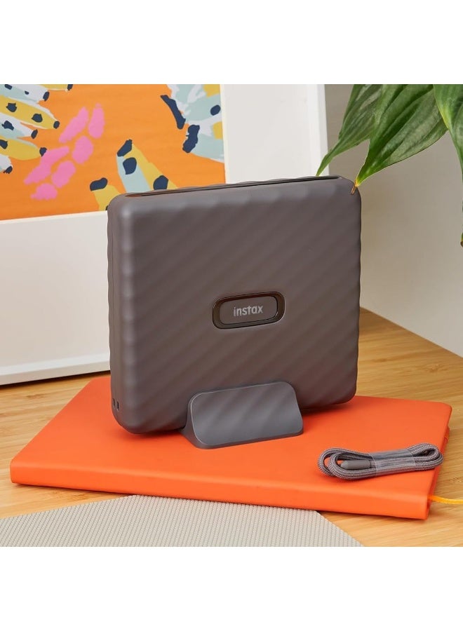 Instax Link Wide Smartphone Printer (Mocha Gray) - Image 2