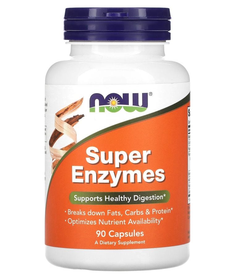 now Super Enzymes 90 Capsules