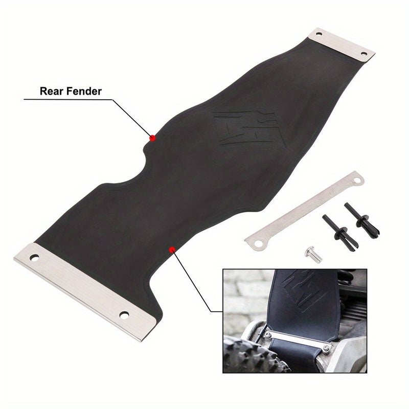 Rear Shock Mud Guard Fender Black Compatible with E Dirt Bike Sur Ron Light Bee X S And Segway X160 X260 Models - Image 3