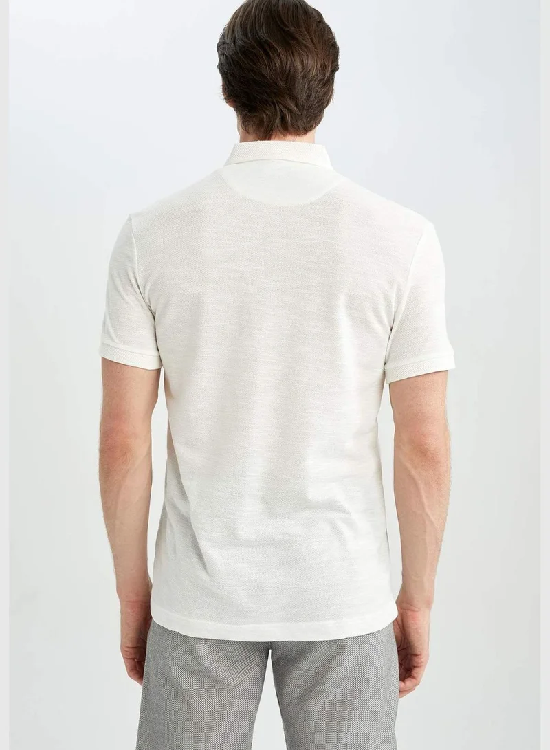 DeFacto Slim Fit Short Sleeve Polo Shirt