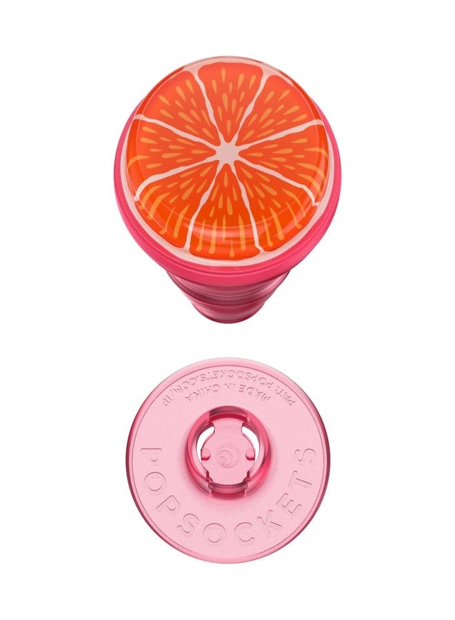 PopSockets Phone Grip with Expanding Kickstand, Adhesive Grip - Jelly Citrus - Image 4