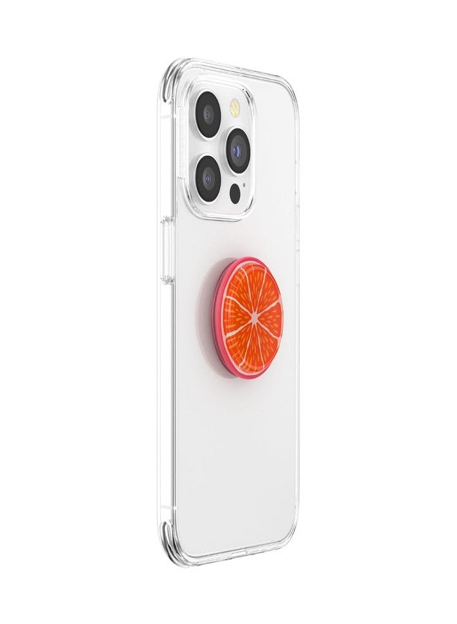 PopSockets Phone Grip with Expanding Kickstand, Adhesive Grip - Jelly Citrus - Image 3