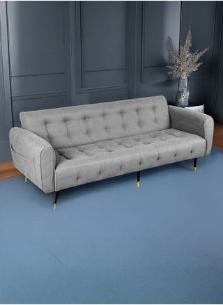 SleepEase | 2 In 1 Sofabed Linen Upholstered - Light Grey - pzsku/ZD2C9B09CA793E99DEF1DZ/45/1747490018/0c60771a-bddf-41de-9a47-5e2654663da8