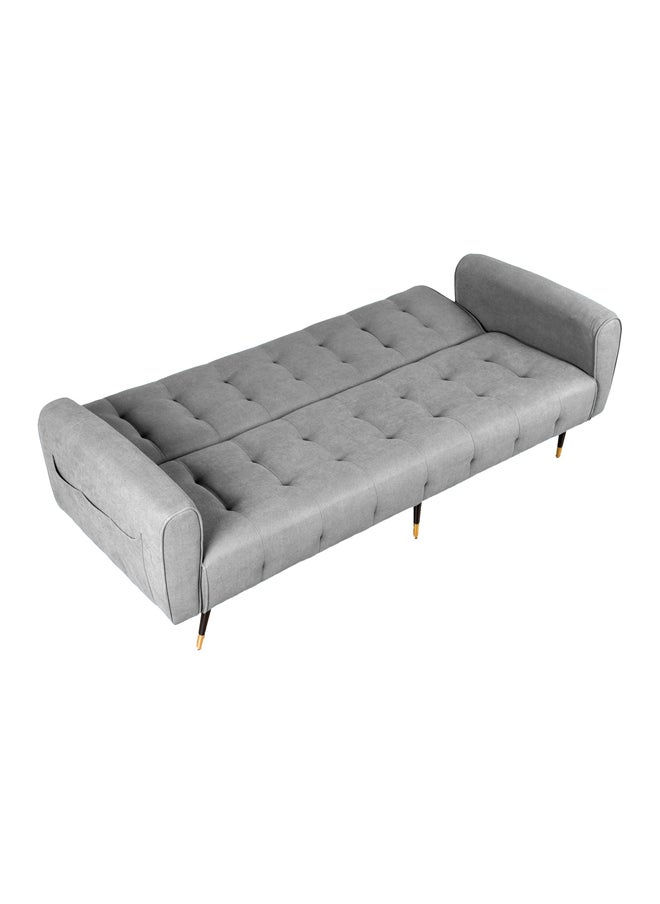 SleepEase | 2 In 1 Sofabed Linen Upholstered - Light Grey