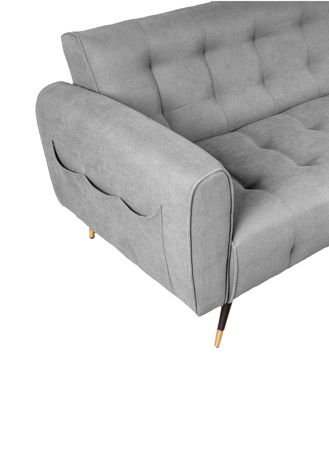 SleepEase | 2 In 1 Sofabed Linen Upholstered - Light Grey