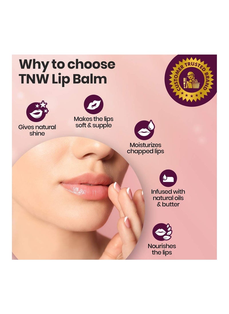 TNW - The Natural Wash - TNW The Natural Wash Herbal Beetroot Lip Balm 5 gm - Image 1