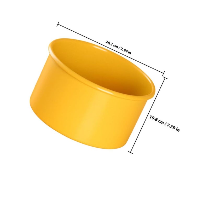 SUPVOX Nonstick 8 Inch Round Baking Pan Detachable Oven Safe Bakeware - Image 3