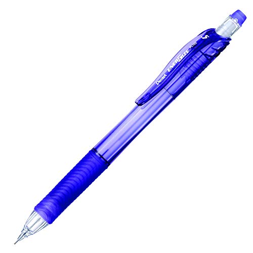 Pentel قلم رصاص ميكانيكي بنتل إنرجيز-X (0.5 مم) أسطوانة بنفسجية، علبة من 12 (PL105V) - Image 2