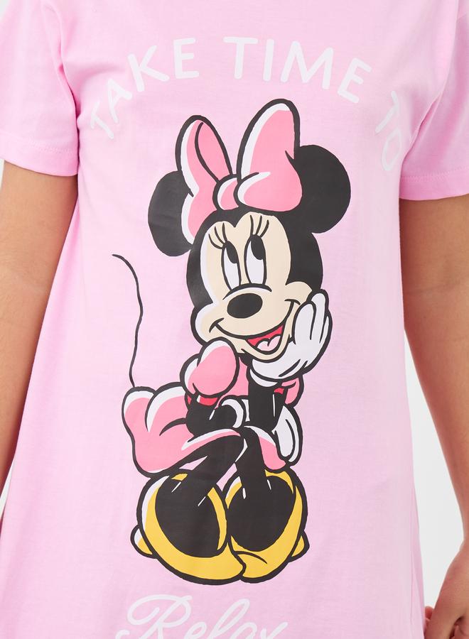 Styli Minnie Mouse Graphic Nightdress - Image 3
