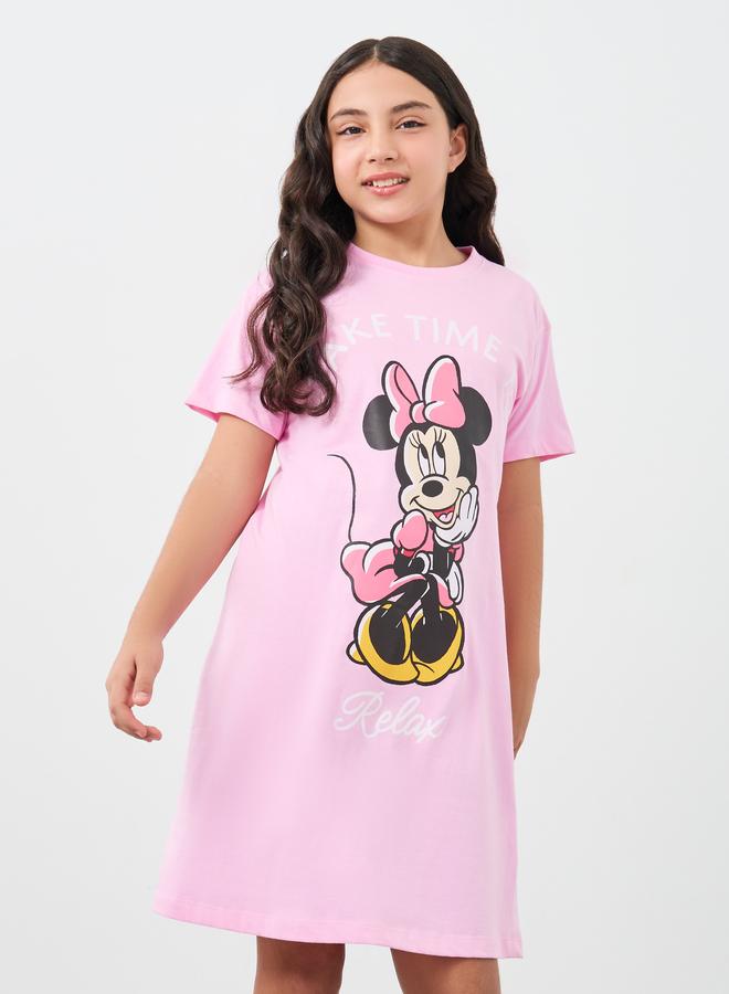 Styli Minnie Mouse Graphic Nightdress - Image 2
