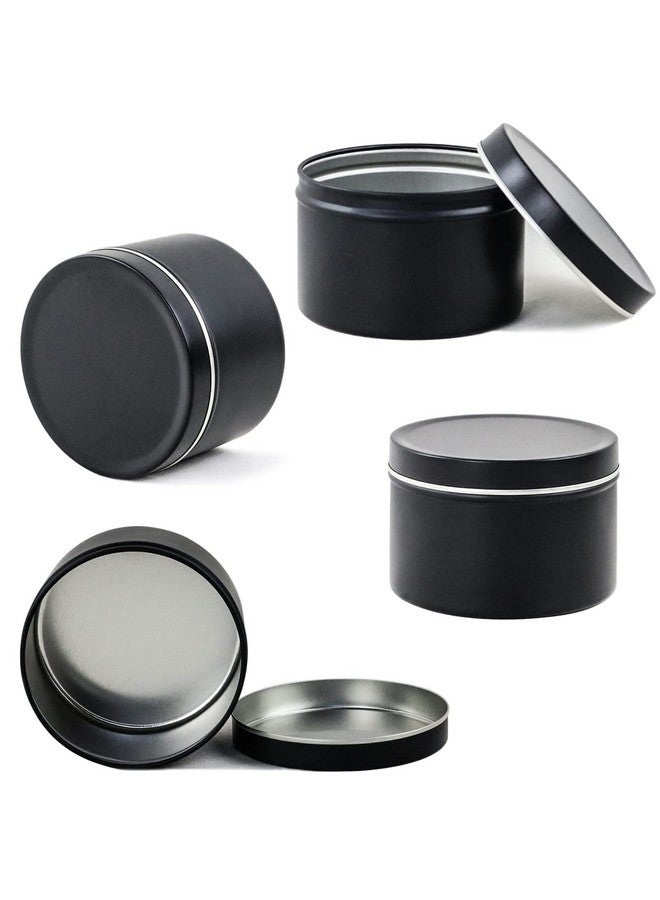 EricX Light Candle Tin 24 Piece 8 Oz For Candle Making Black - Image 2