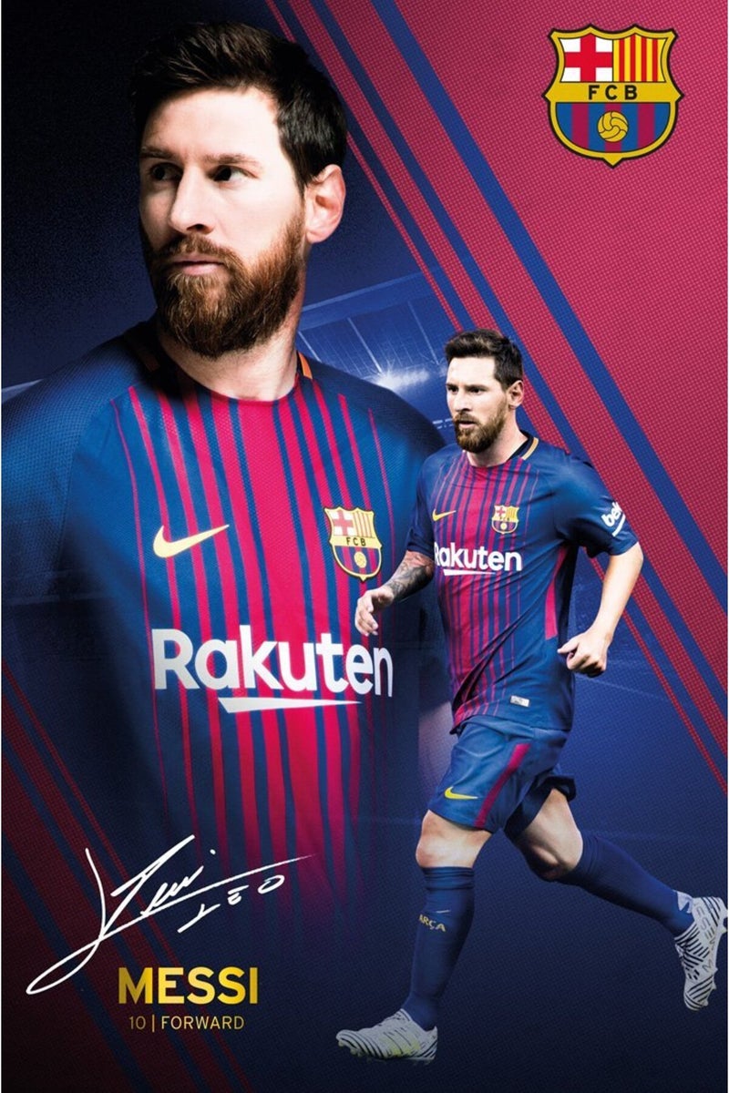 Tallenge Messi Football Small Poster - Image 1