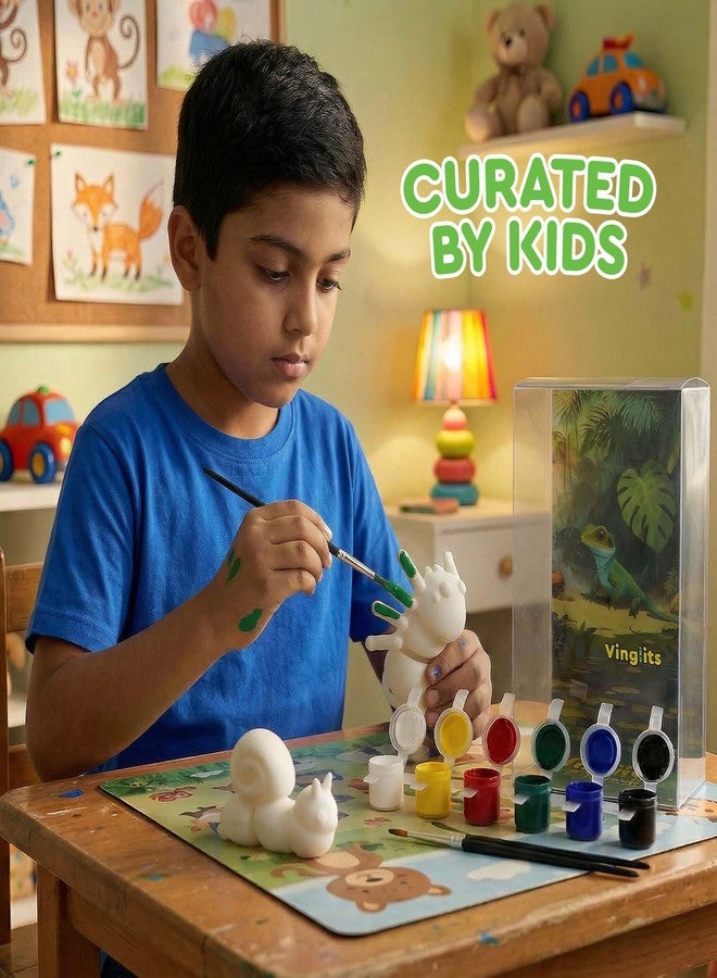 Vinglits DIY Kits – Fun & Creative Activity Set for Kids | Hands-On Learning & Craft Kit | Gift for Kids and Adults (Bugsy & Scaly) - Image 2