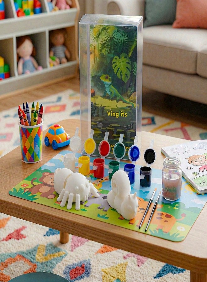 Vinglits DIY Kits – Fun & Creative Activity Set for Kids | Hands-On Learning & Craft Kit | Gift for Kids and Adults (Bugsy & Scaly) - Image 1