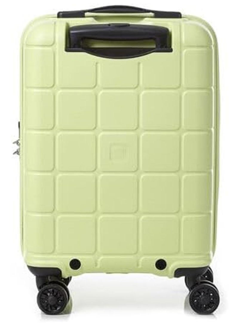 AMERICAN TOURISTER hundo suitcase, 2pc set (55 + 81 cm), 4 spinner wheels, hard top, polypropylene, frozen matcha|spacious interior|duosaf™ security zipper|tsa combination lock - 3 years international warranty - Image 3