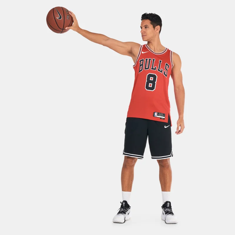 Nike Red Men's Chicago Bulls Icon Edition Dri-FIT NBA Swingman Jersey - 2022/23 for Men | Best Price UAE