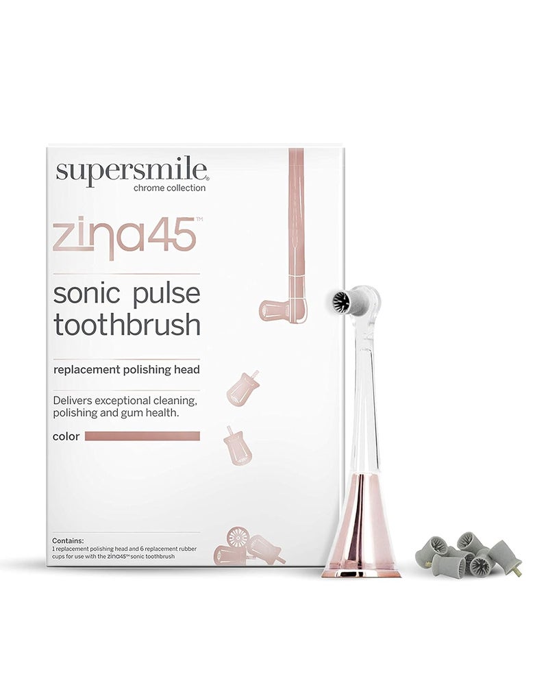 Supersmile رأس تلميع بديل زينا45 من سوبر سمايل لفرشاة الأسنان بالصوت النبضي - Image 1