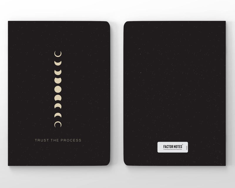 FACTOR NOTES A5 Notebook: Ruled | 90 GSM | 160 Pages (Trust the process) - Image 5