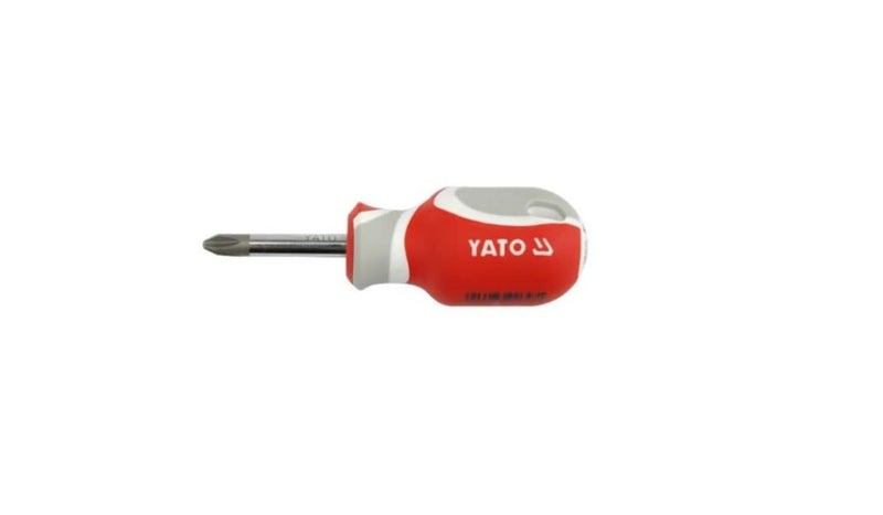 Yato YT-2775 Phillips Screwdriver PH2X38mm|Screw driver Set for Home|Screw Driver Kit|Industrial Tools & machines|Furniture Tools|Hand Tools|Toolkit|Torx Screwdriver Kit| Carpenter
