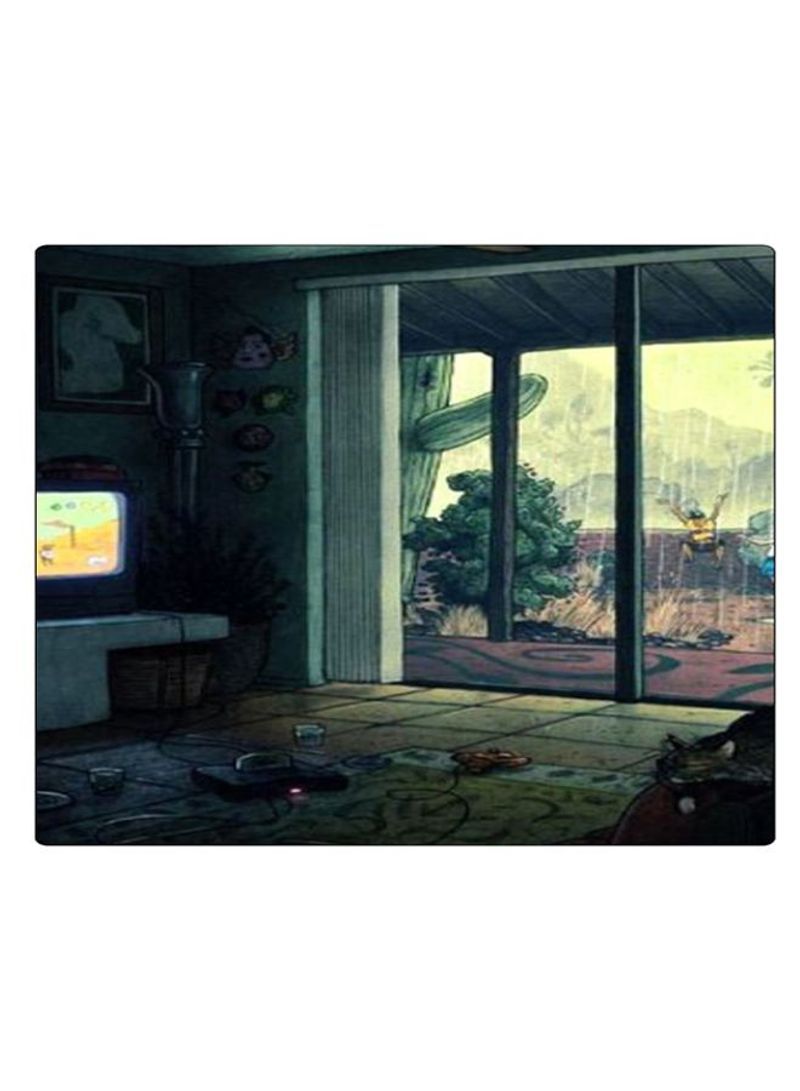 RKN Printed Anti-Slip Gaming Mouse Pad Multicolour