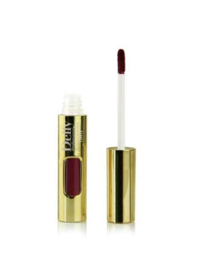 Delfy Lipfix Gold Liquid Lipstick Color Marsala Glitter 8g - Image 2