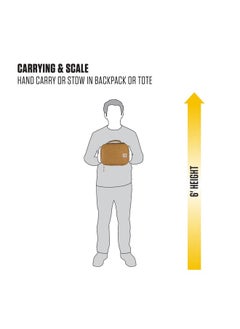 carhartt Carhartt Insulated 4-Can Lunch Cooler for Men and Women, Fully Insulated and Water Resistant, Essential Lunch Cooler (Carhartt Brown)  - Image 4