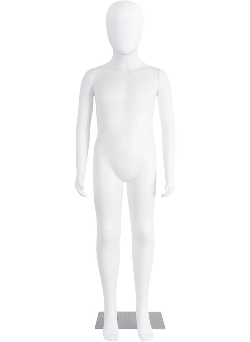 Child Mannequin | 8 Years | Standing Pose | Durable Fiberglass | Realistic Kids Display Model for Shops & Exhibitions - Image 1