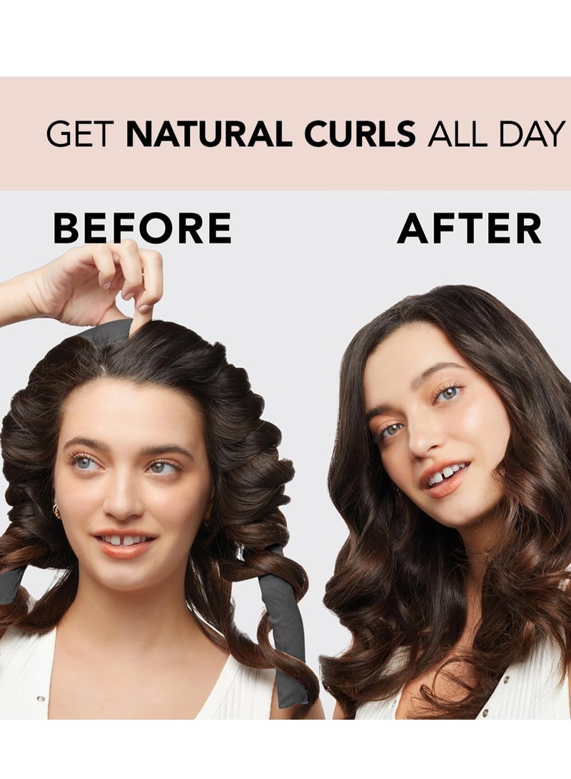 Generic Satin Heatless Curling Set - Hair Rollers for Heatless Curls | Heatless Hair Curlers & Hot Rollers | Hair Curlers to Sleep in | Heatless Curling Rod Headband | Heatless Curler - Image 5