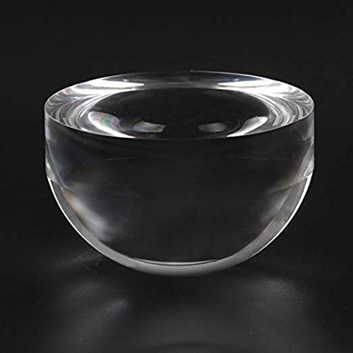 BIJIA 2.5" 65mm Optical Acrylic Portable Paperweight Magnifier Extremely Clear Reading Aid Magnifying Glass Dome Easy to Glide for Reading Books,Map,Newpapers. - Image 5