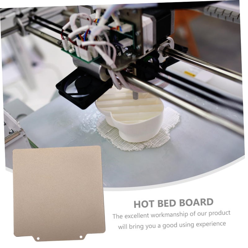 Heated Bed Steel Plate Set Flexible Build Surface Anti Warping for 3D Printer - Image 5