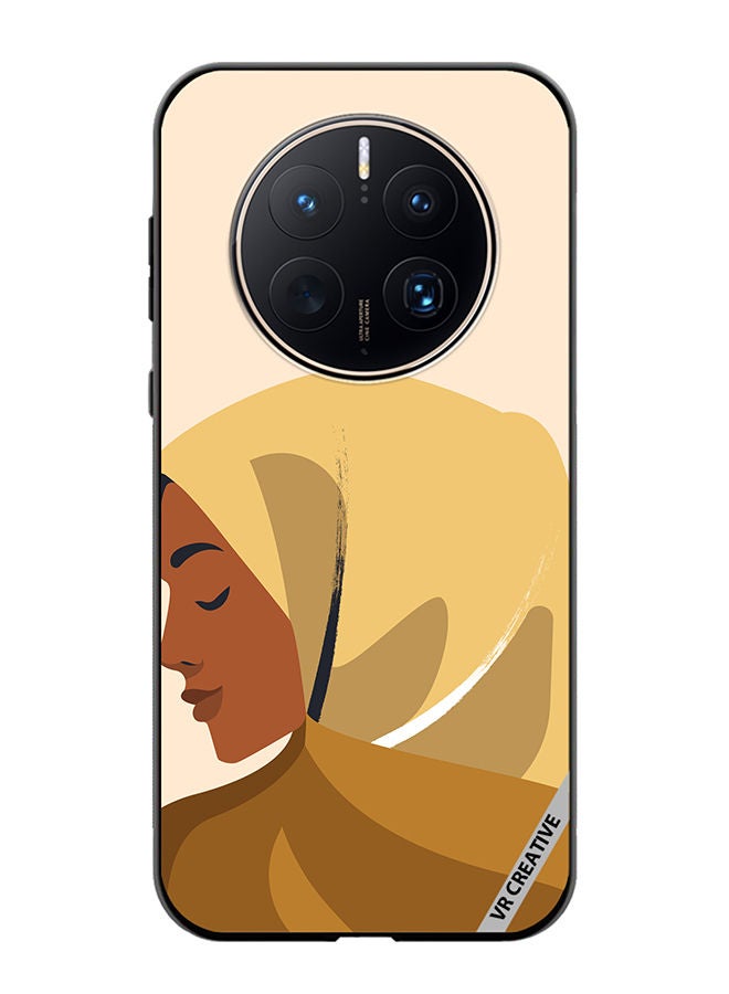 VR CREATIVE Protective Case Cover For Huawei Mate 50 Pro Cartoon Woman Shape Design Multicolour - Image 1