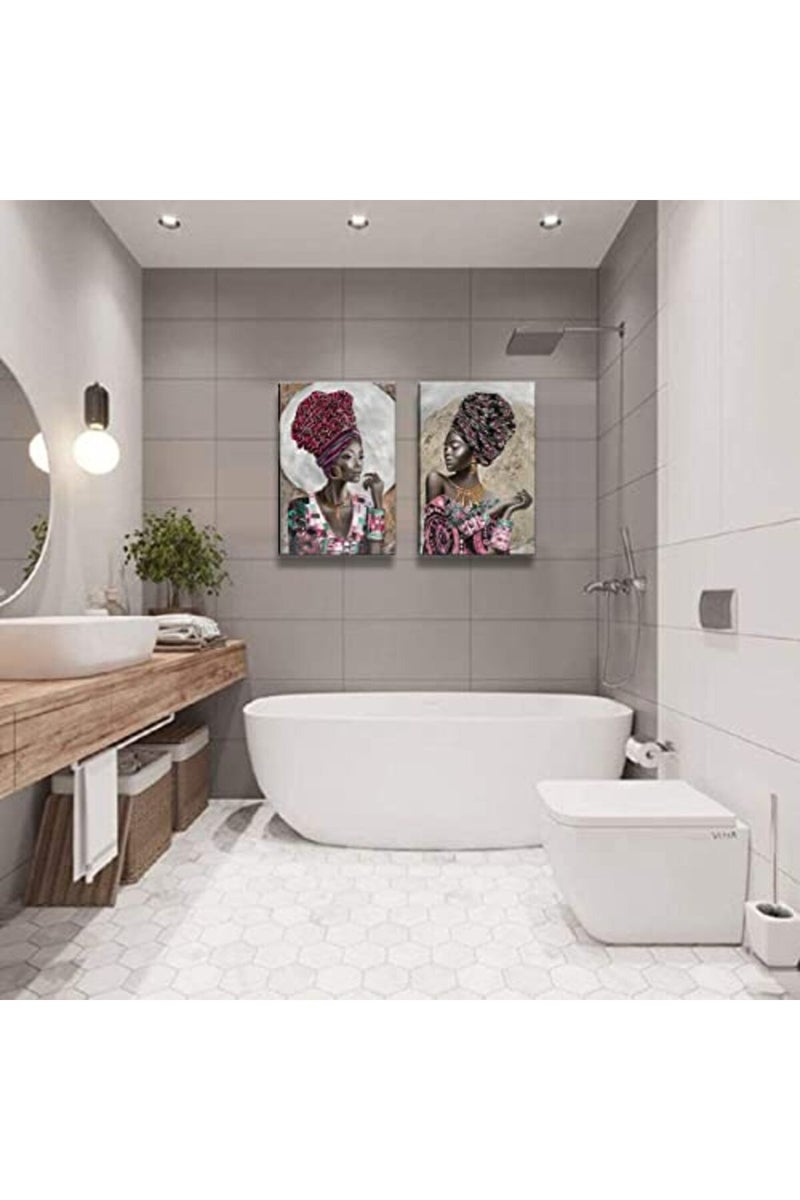NCYEL Framed African American Wall Art - 2 Piece Set - Image 3