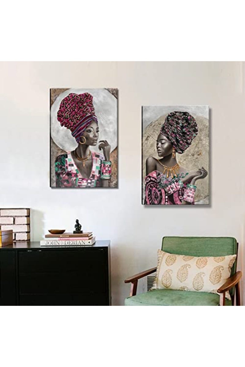 NCYEL Framed African American Wall Art - 2 Piece Set - Image 5