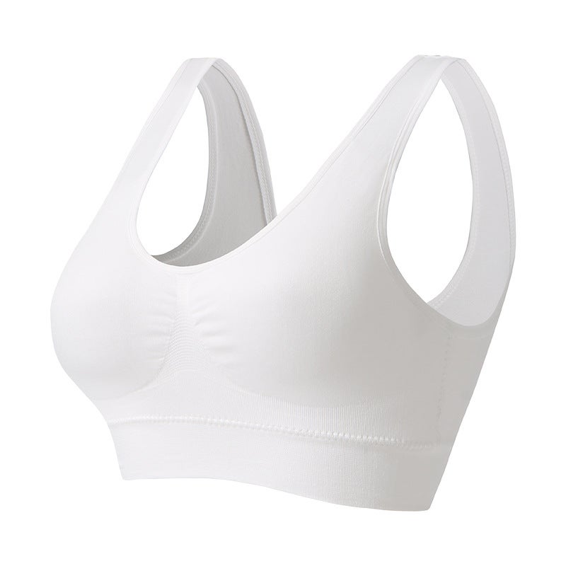Women'S Sports Bra Plus Size Wireless Push-Up Beauty Back Yoga Vest Fitness Running Yoga Underwear - Image 1