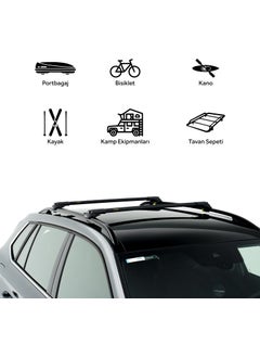 TURTLE Skoda Kamiq 2019-2023 Air1 Crossbar Black  - Image 4