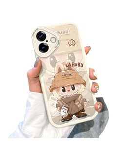 Arabest Cute Cartoon for Phone 15 Case  Phone Case TPU Kawaii Silicone Scratch Resistant Shockproof Girls Women (14promax,C)  - Image 1